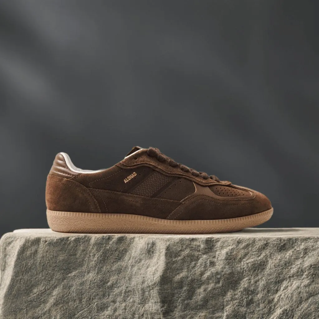 Tb.490 Rife Chocolate Brown Leather Sneakers