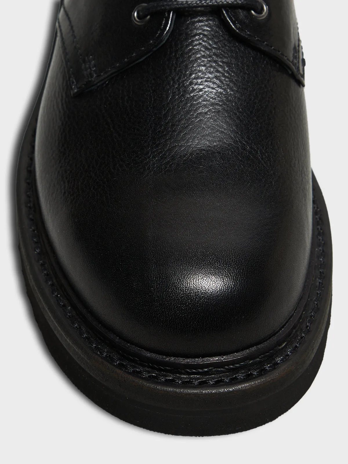 Tramper Shoe in Black Supple