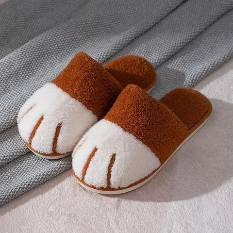 Walk Like A Cat Bedroom Slippers