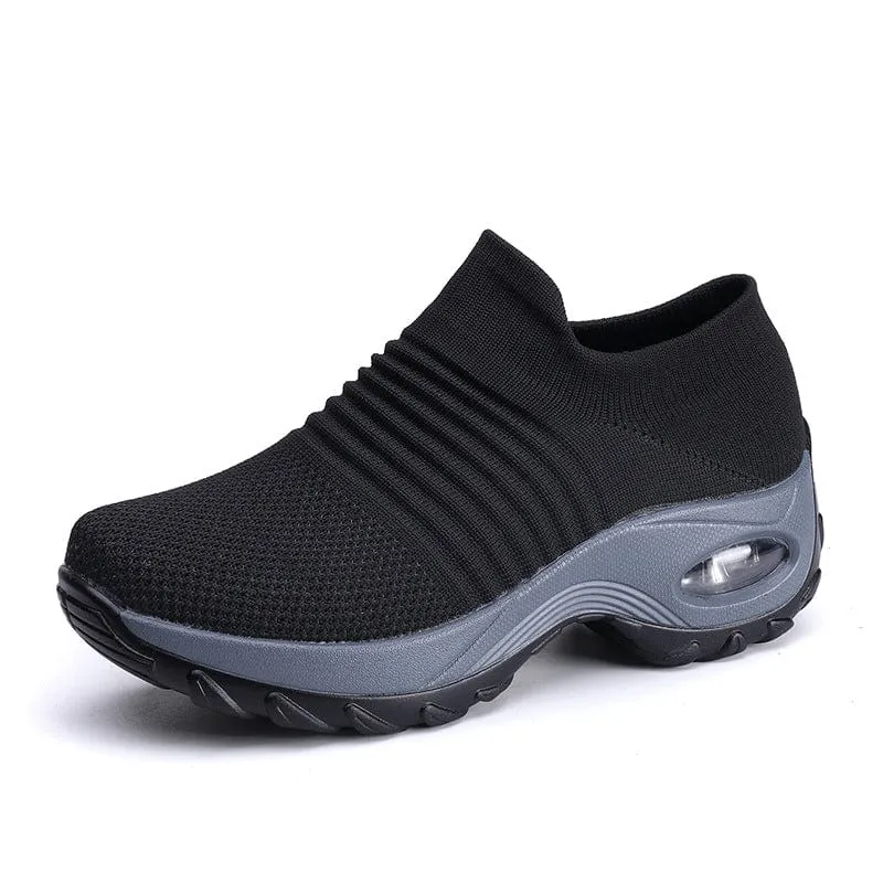 Women's Colorful Sock Walking Shoes